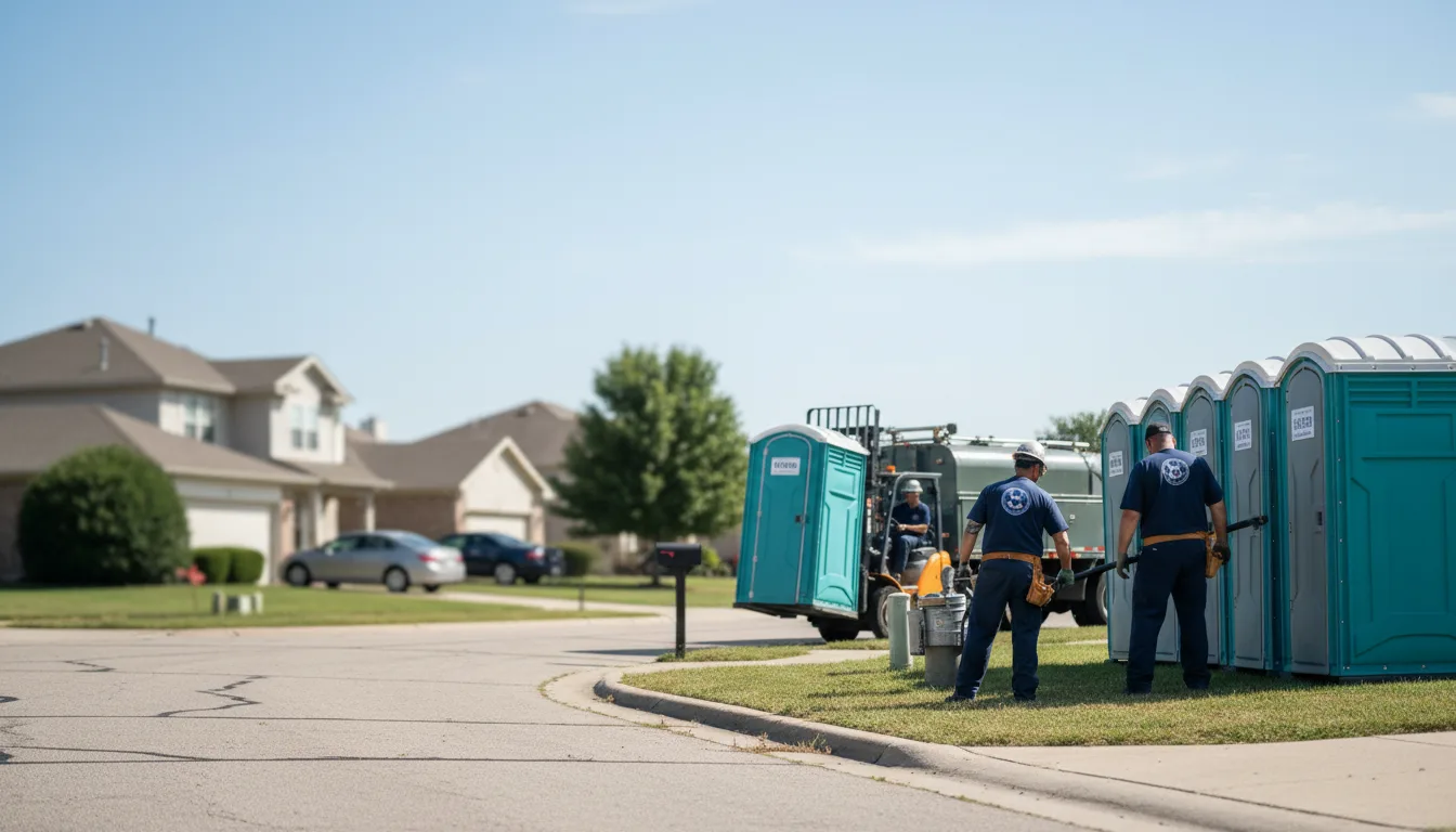Porta Potty Rental in Woodridge, IL near me